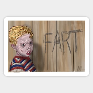 Raising Arizona "FART" Kid Magnet